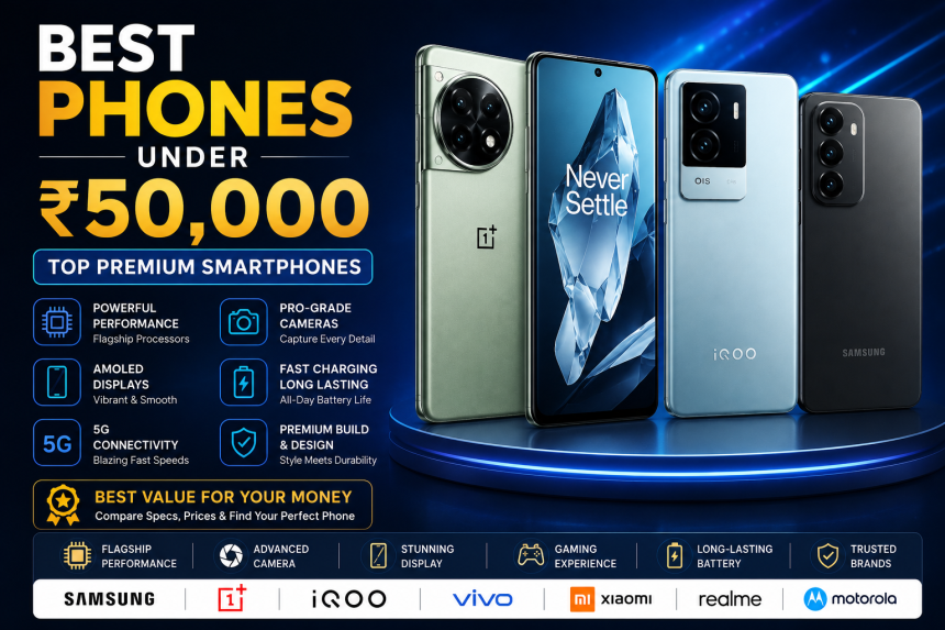 Mobile Phones Under 50000
