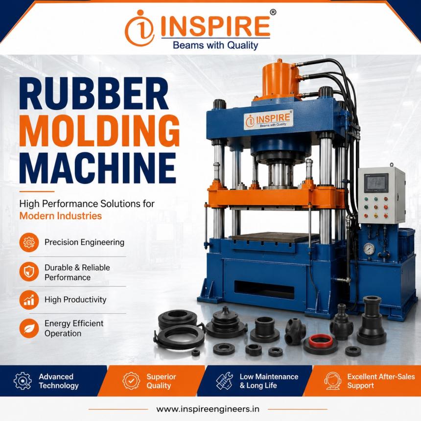 Rubber Molding Machine Manufacturer in Ahmedabad, India| Inspire Engineers