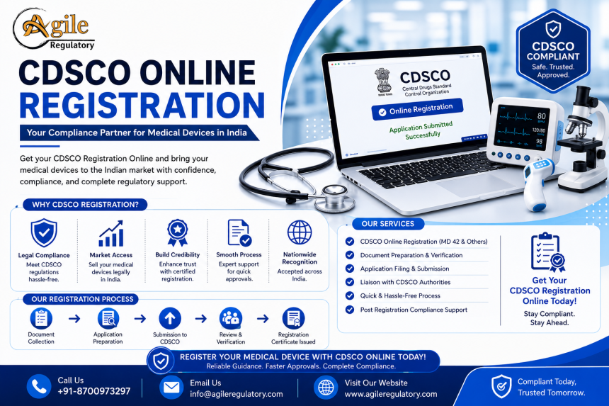 CDSCO Online Registration – Medical Device & Drug Approval Guide