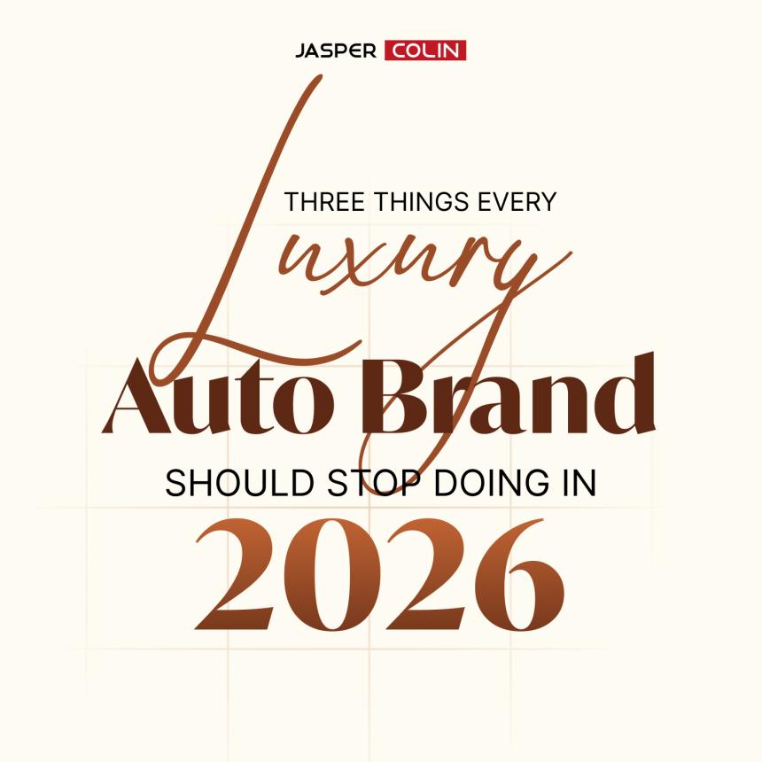3 Things Every Luxury Auto Brand Should Stop Doing in 2026