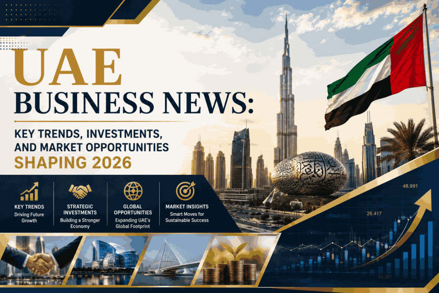 UAE Business News: Key Trends, Investments, and Market Opportunities Shaping 2026