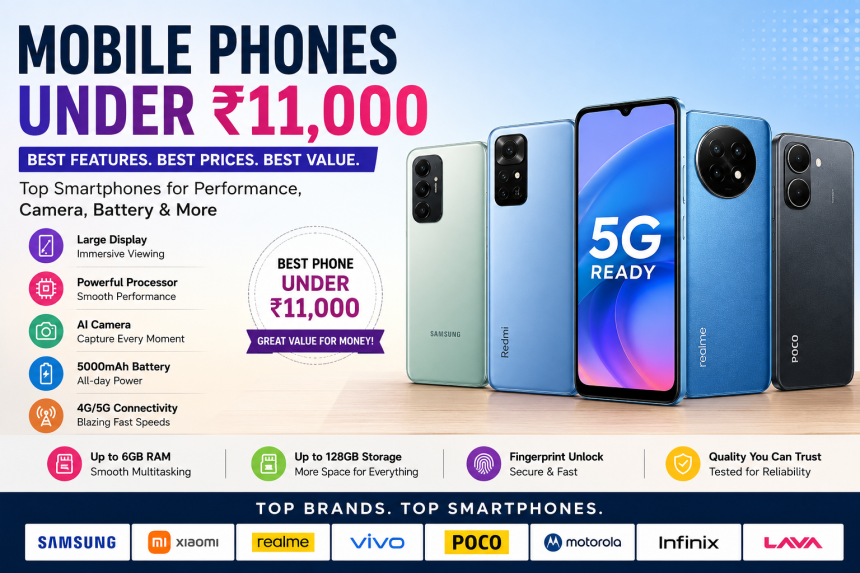 Best Mobile Phone Under 11000 | Latest Smartphones in India