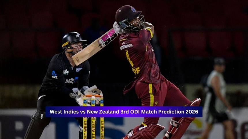 West Indies vs New Zealand 3rd ODI Match 2026
