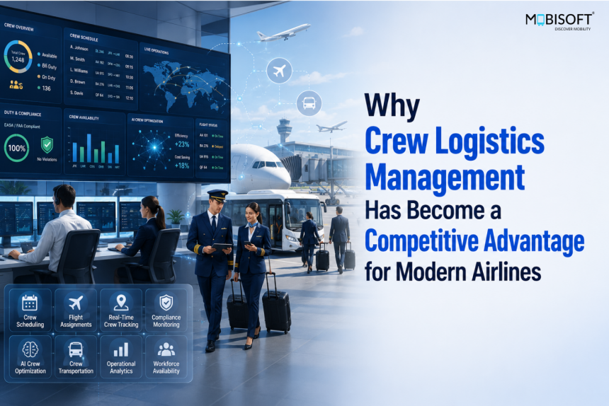 Why Crew Logistics Management Has Become a Competitive Advantage for Modern Airlines