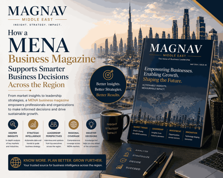 How a MENA Business Magazine Supports Smarter Business Decisions Across the Region