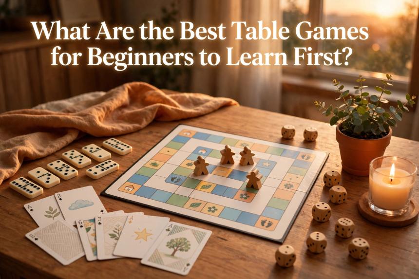 What Are the Best Table Games for Beginners to Learn First?
