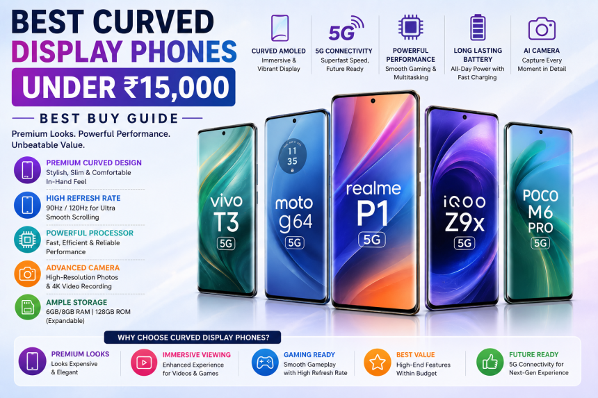 5G Curved Display Phone Under ₹15,000 | PriceKeeda