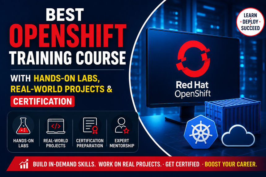 Best OpenShift Training Course with Hands-On Labs, Real-World Projects & Certification