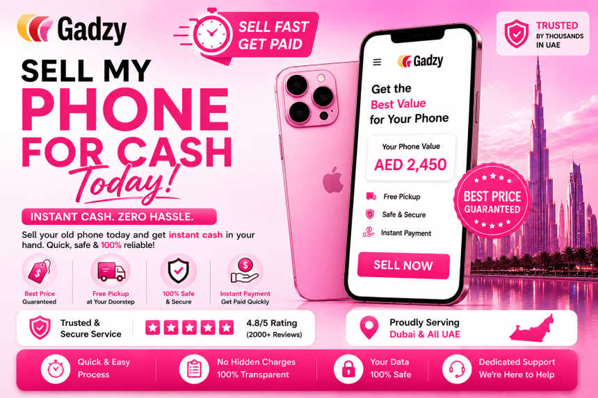 Sell My Phone for Cash Today with Gadzy: Fast, Easy & Secure