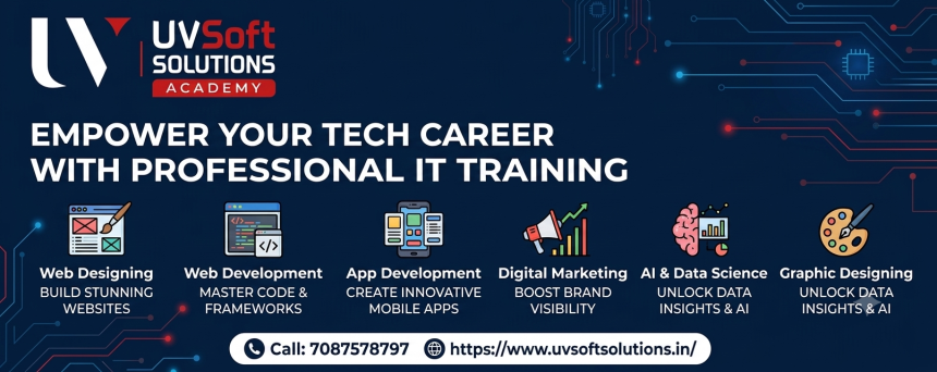 Professional Web Development Course in Mohali | UVSoft Solutions Academy
