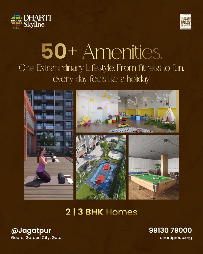 Premium 3 BHK Flats in Chandkheda Ahmedabad for Sale