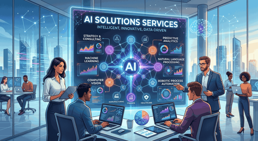 AI Solutions Services for Smarter, Data-Driven Enterprise Growth