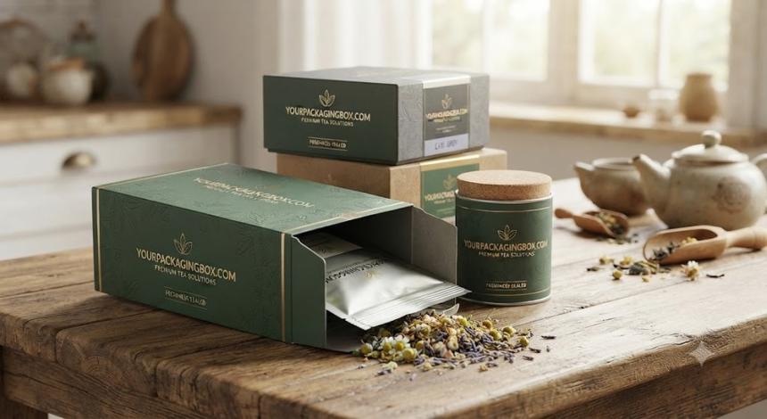 Why Custom Tea Packaging Matters for Freshness and Brand Appeal