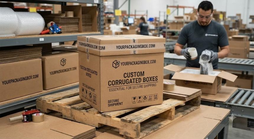 Why Custom Corrugated Boxes Are Essential for Secure Shipping