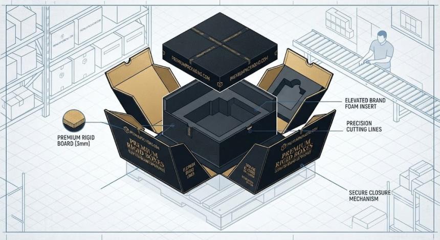 Why Custom Rigid Boxes Are the Preferred Choice for Premium Packaging