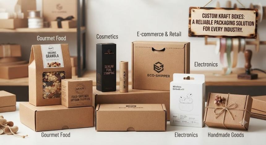 Custom Kraft Boxes: A Reliable Packaging Solution for Every Industry
