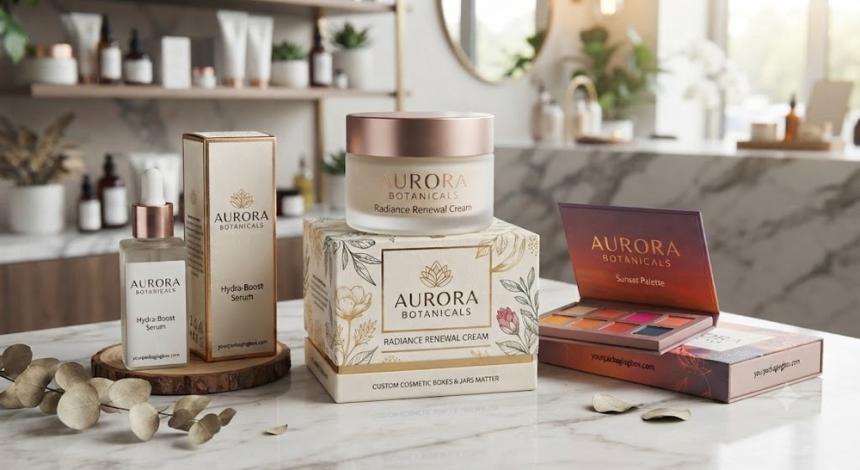 Why Custom Cosmetic Boxes and Jars Matter for Beauty Brands