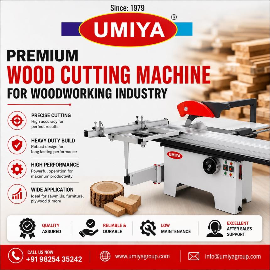 Premium Wood Cutting Machine for Woodworking Industry