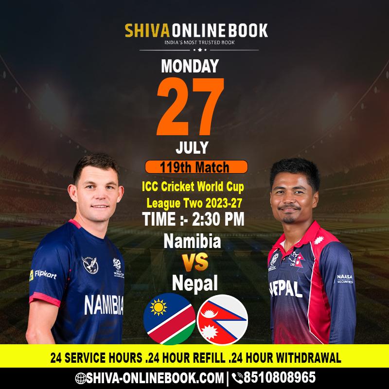 ICC Cricket World Cup League Two: Namibia vs Nepal | ShivaBook247
