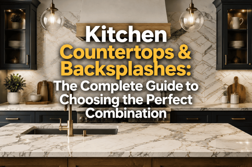 Kitchen Countertops & Backsplashes: The Complete Guide to Choosing the Perfect Combination