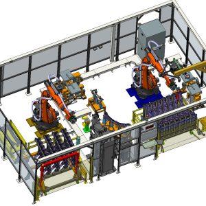 robotic welding cell