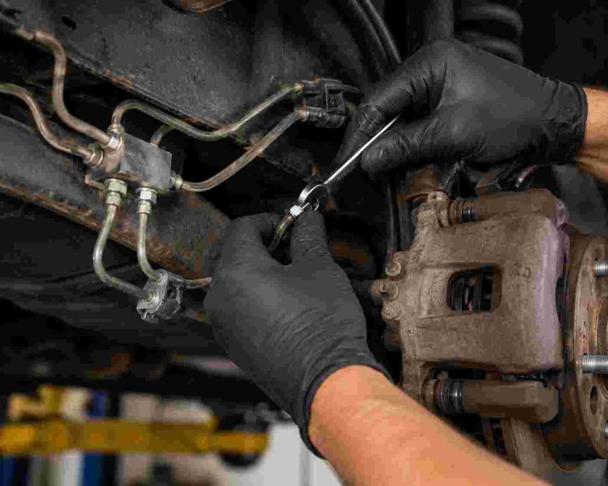 Brake line repair