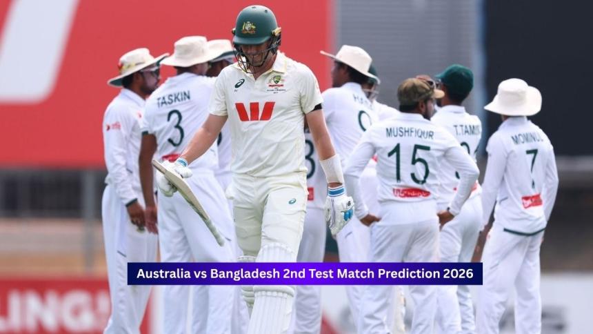 Australia vs Bangladesh, 2nd Test Match 2026