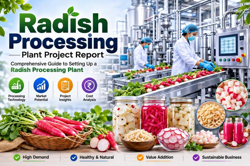 Radish Processing Plant