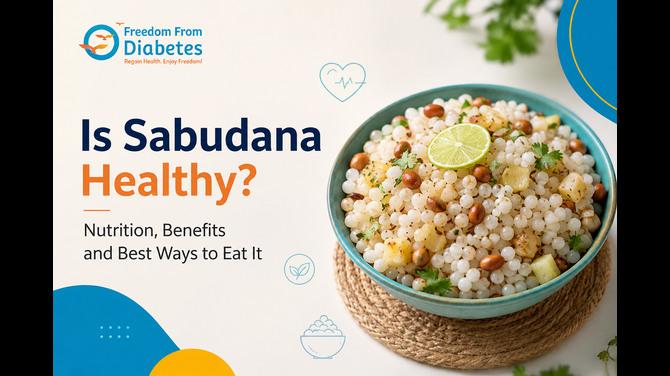 sabudana and diabetes