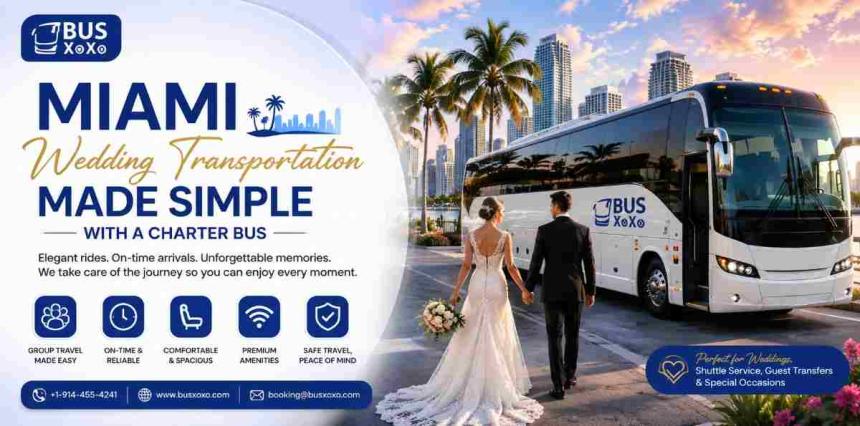 Miami charter bus rental