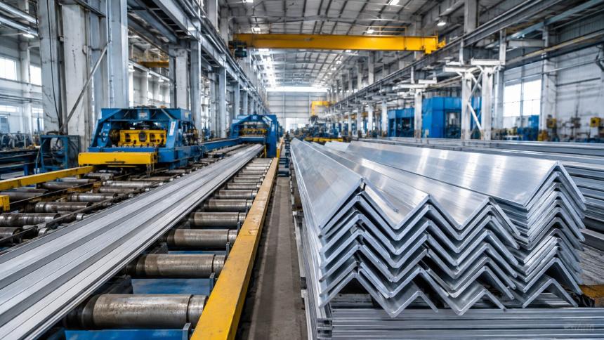 Aluminum Angles Manufacturing Plant