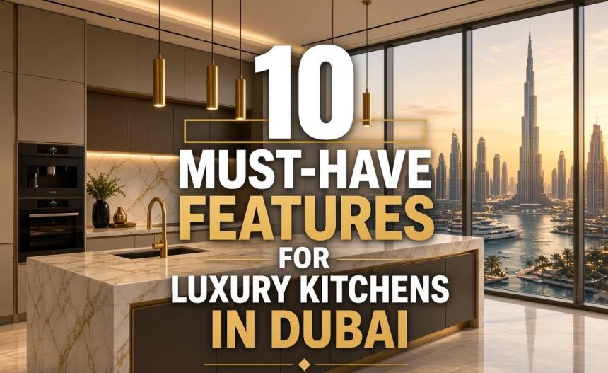 Features for Luxury Kitchens in Duba