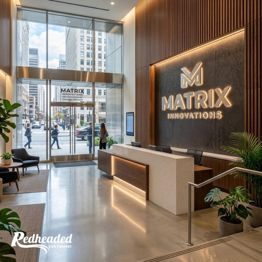 Indoor Sign Company in Chicago