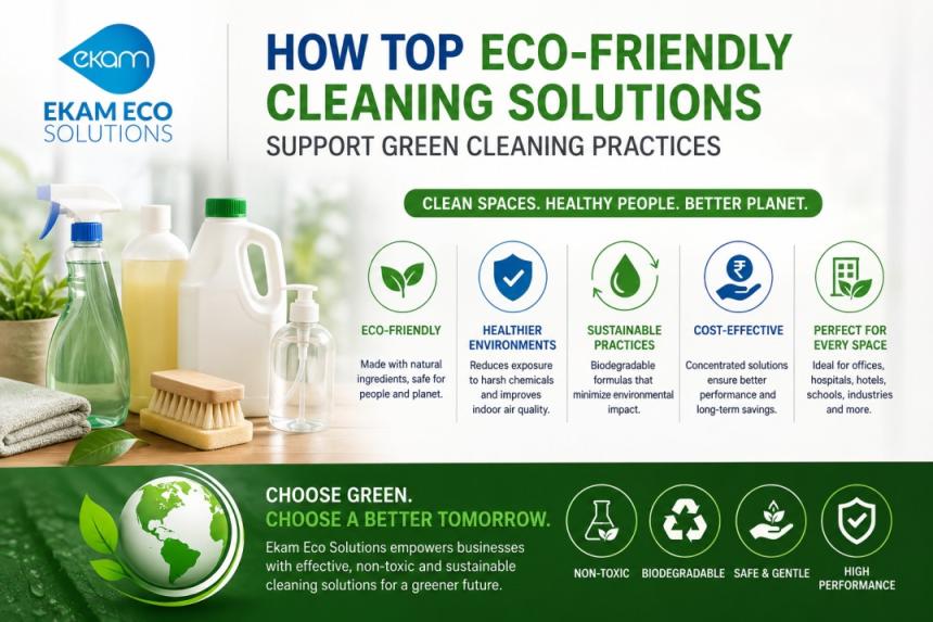 Green Housekeeping Products Supplier in India: Why Choose Ekam Eco Solutions?