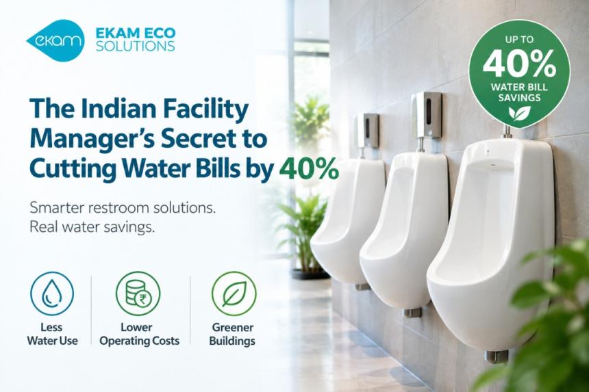 How Facility Managers Can Reduce Water Bills by 40% with Smart Water-Saving Solutions