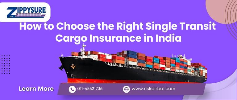single transit cargo insurance