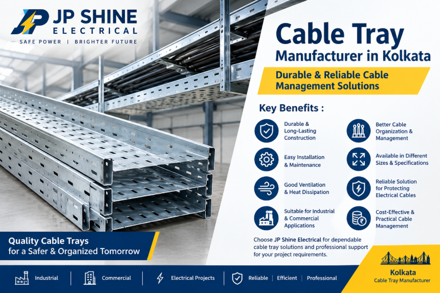 A Complete Guide to Cable Tray Systems for Industrial Projects in Kolkata