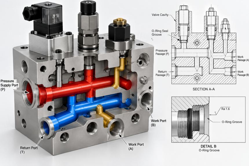 Designing Pneumatic and Hydraulic Manifolds for Reliable Performance