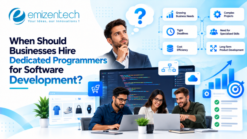 When Should Businesses Hire Dedicated Programmers for Software Development?