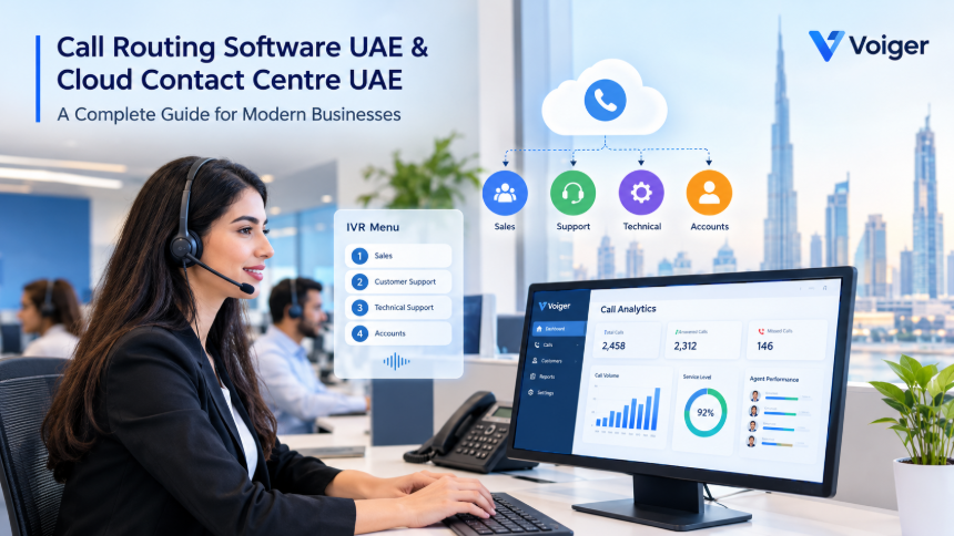 Call Routing Software UAE and Cloud Contact Centre UAE  A Complete Guide for Modern Businesses