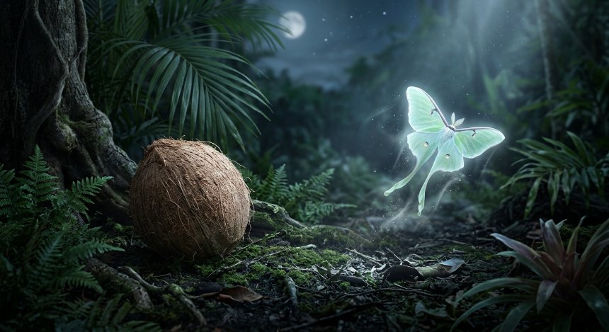 The Coconut and the Ecstatic Dance of the Moth