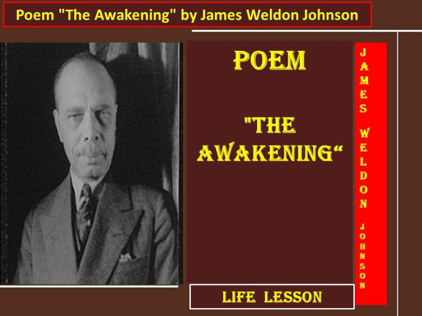 Poem "The Awakening" by James Weldon Johnson