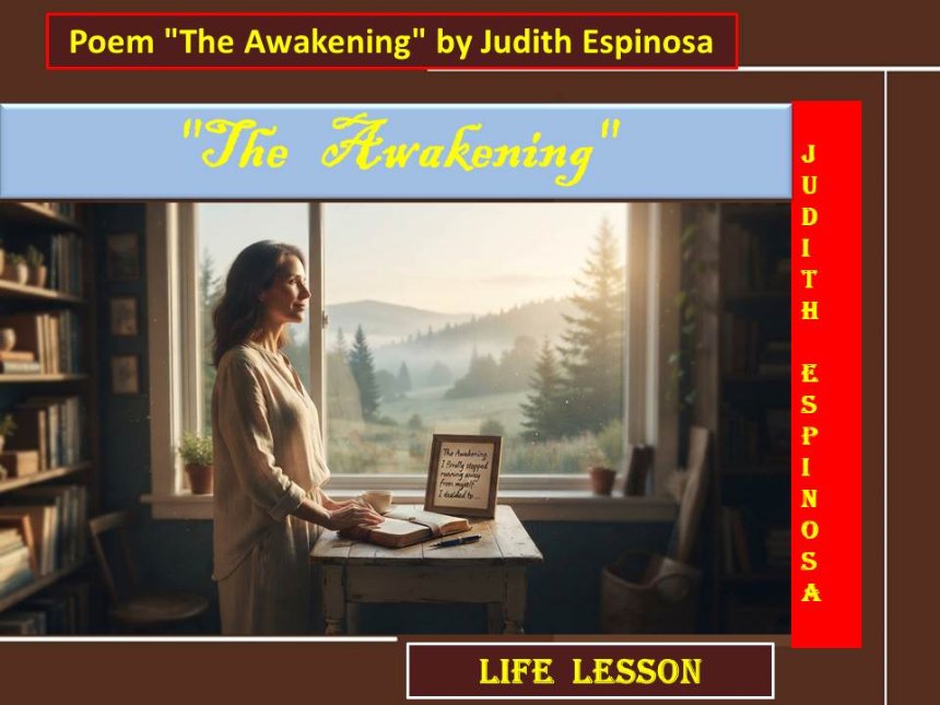 Poem "The Awakening" by Judith Espinosa