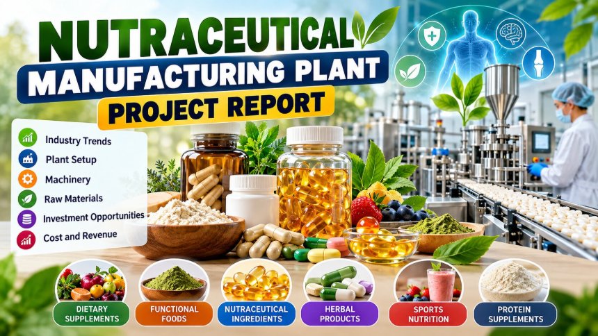 Nutraceutical Production Plant Setup Cost 2026: Investment Opportunities, Project Economics & Business Plan