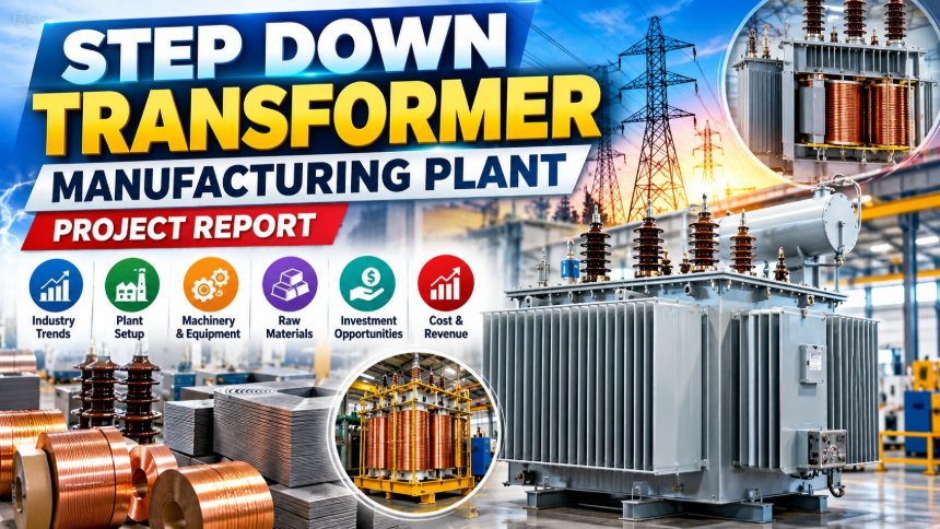 Step Down Transformer Manufacturing Project Report 2026: Business Plan and Cost Analysis