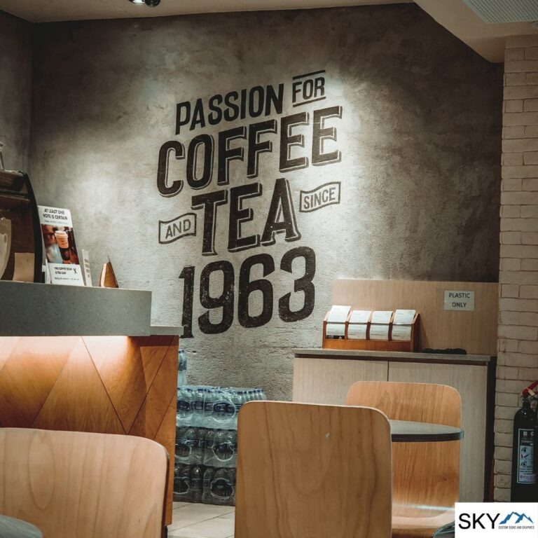 Creative Wall Murals for Restaurants, Cafes, and Hospitality Businesses
