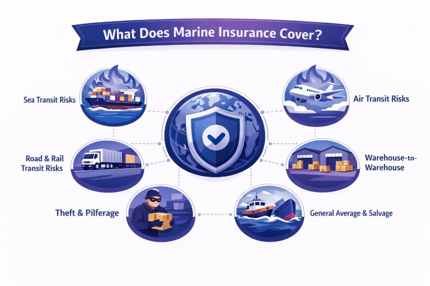 Get a Marine Insurance Policy Online and Protect Your Business Shipments