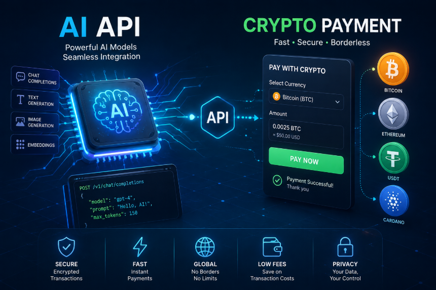 How Cryptocurrency Payments Can Support AI Innovation