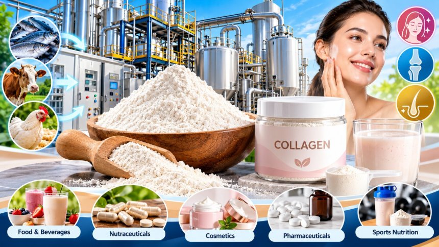 Cost of Setting Up a Collagen Powder Manufacturing Plant 2026: Demand Analysis, & ROI Insights